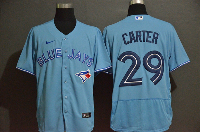 2020 Toronto Blue Jays #29 Joe Carter Blue Stitched MLB Flex Base Nike Jersey