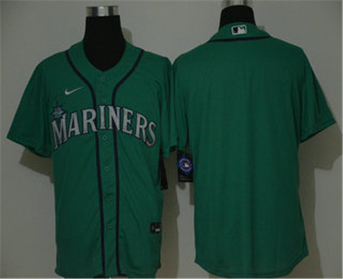2020 Seattle Mariners Blank Green Stitched MLB Cool Base Nike Jersey