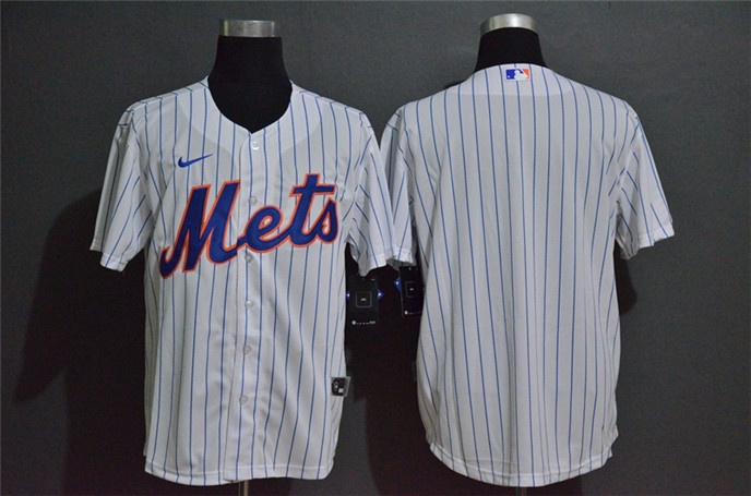2020 New York Mets Blank White Stitched MLB Cool Base Nike Jersey