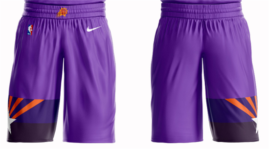 2020 Men's Phoenix Suns Nike Purple Short