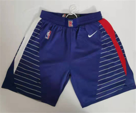 2020 Clippers Blue Swingman Shorts