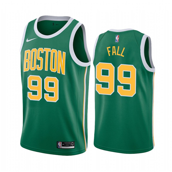 2020 Men's Boston Celtics #99 Tacko Fall Men's 2019-20 Earned Jersey