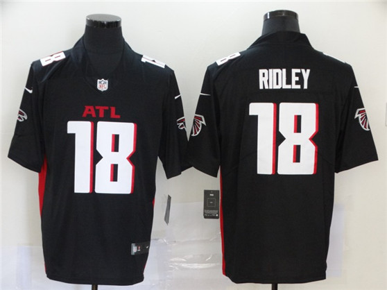 2020 Atlanta Falcons #18 Calvin Ridley Black Vapor Untouchable Stitched NFL Limited Jersey
