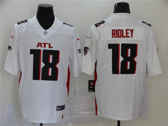 2020 Atlanta Falcons #18 Calvin Ridley White Vapor Untouchable Stitched NFL Limited Jersey