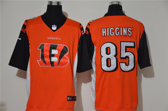 2020 Cincinnati Bengals #85 Tee Higgins 2020 Team Logo Vapor Untouchable Stitched NFL Fashion Limite