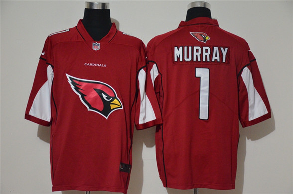 2020 Arizona Cardinals #1 Kyler Murray Red Big Logo Vapor Untouchable Stitched NFL Nike Fashion Limi - Click Image to Close