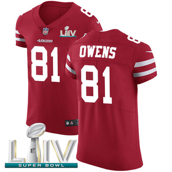 2020 Nike 49ers #81 Jordan Matthews Red Super Bowl LIV Team Color Men's Stitched NFL Vapor Untouchab