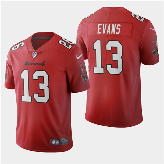 2020 Tampa Bay Buccaneers #13 Mike Evans Red Men's Nike Vapor Limited NFL Jersey