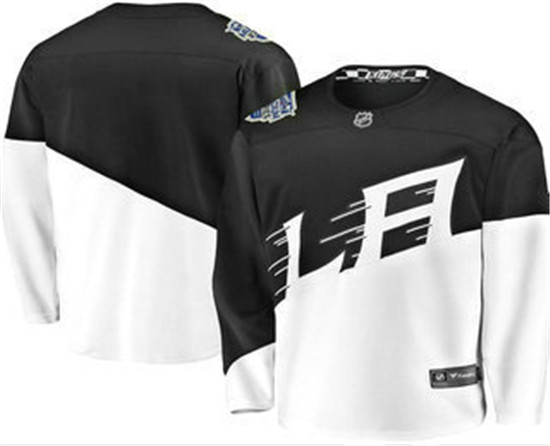 2020 Men's Los Angeles Kings Blank Black Stadium Series Adidas Stitched NHL Jersey