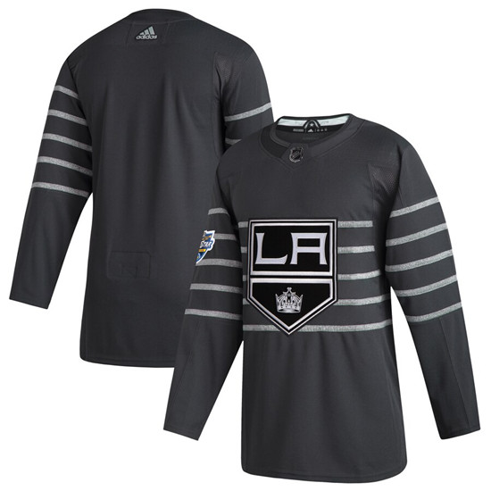 2020 Men's Los Angeles Kings Blank Gray NHL All-Star Game Adidas Jersey