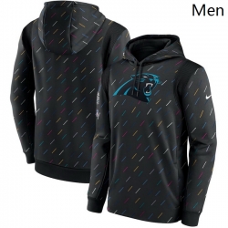 Carolina Panthers Nike Charcoal 2021 Crucial Catch Therma Pullover Hoodie - Click Image to Close