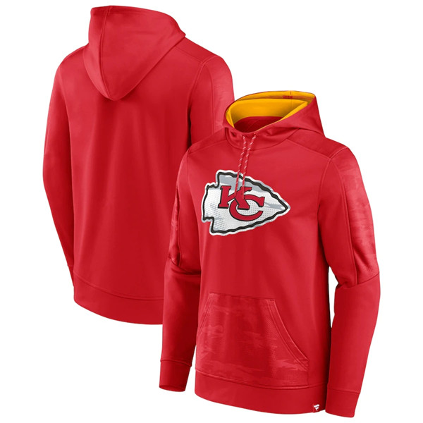 Kansas City Chiefs Red On The Ball Pullover Hoodie