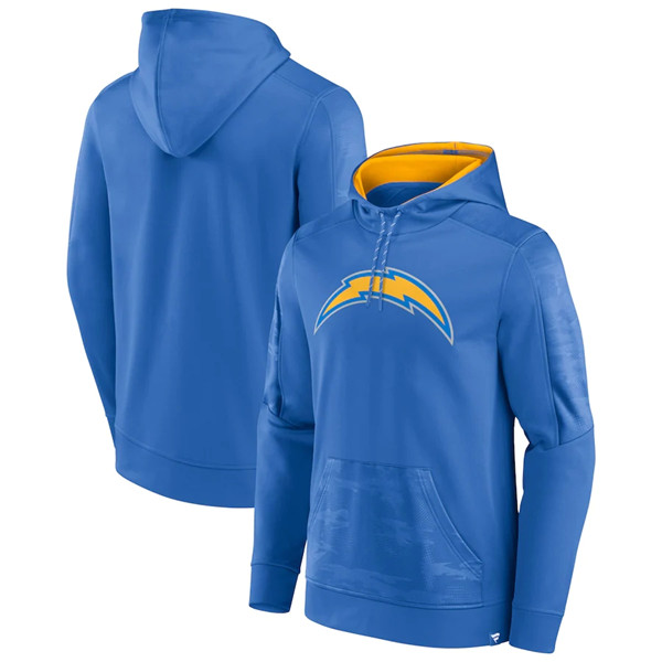 Los Angeles Chargers Blue On The Ball Pullover Hoodie
