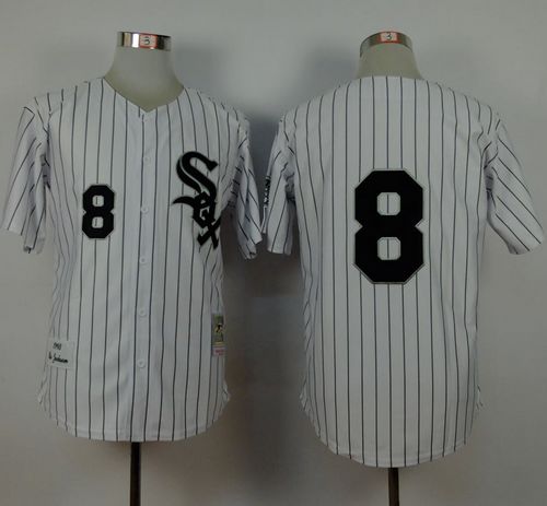 Mitchell And Ness 1993 White Sox #8 Bo Jackson White Stitched MLB Jersey - Click Image to Close