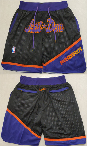 Phoenix Suns Black Orange Shorts (Run Small)