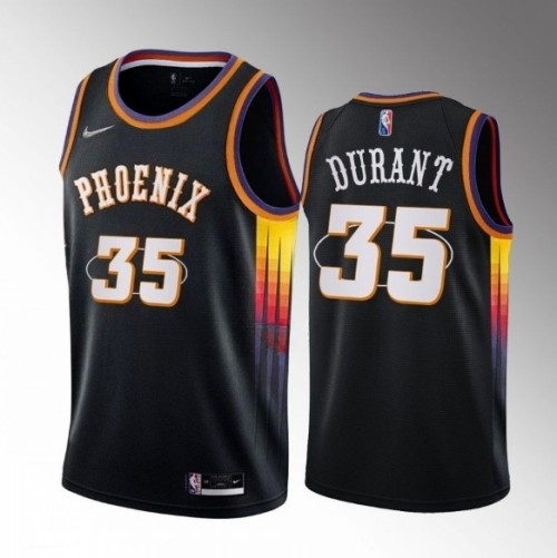 Phoenix Suns #35 Kevin Durant Black 2022-23 Statement Edition Edition Stitched Basketball Jersey