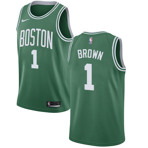 Nike Celtics #1 Walter Brown Green NBA Swingman Icon Edition Jersey