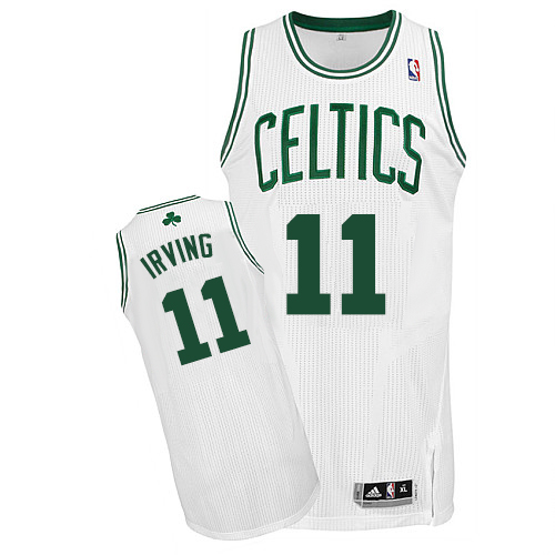 Celtics #11 Kyrie Irving White Home Stitched NBA Jersey