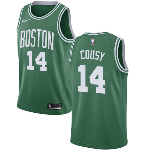 Nike Celtics #14 Bob Cousy Green NBA Swingman Icon Edition Jersey