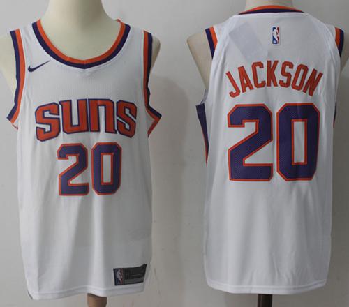Nike Suns #20 Josh Jackson White NBA Swingman Association Edition Jersey