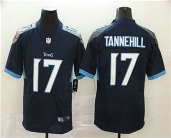 2020 Tennessee Titans #17 Ryan Tannehill Navy Blue New 2018 Vapor Untouchable Limited Jersey - Click Image to Close