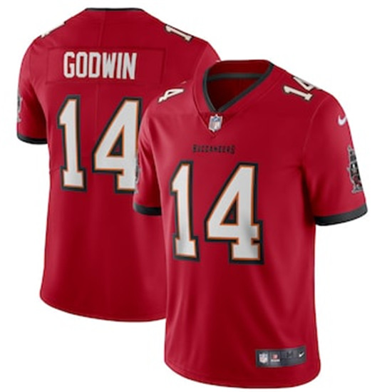 2020 Tampa Bay Buccaneers#14 Chris Godwin Red Vapor Limited Jersey