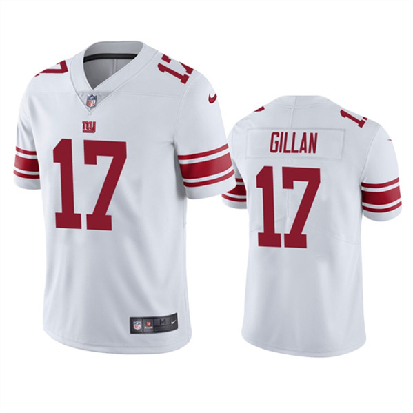 New York Giants #17 Jamie Gillan White Vapor Untouchable Limited Stitched Jersey - Click Image to Close