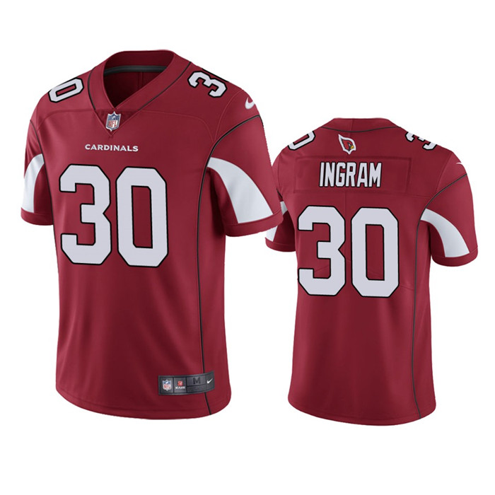 Arizona Cardinals #30 Keaontay Ingram Red Vapor Untouchable Stitched Football Jersey - Click Image to Close