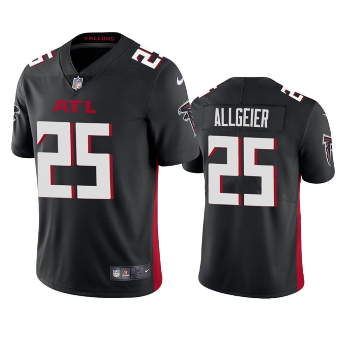 Atlanta Falcons #25 Tyler Allgeier Black Vapor Untouchable Stitched Football Jersey - Click Image to Close