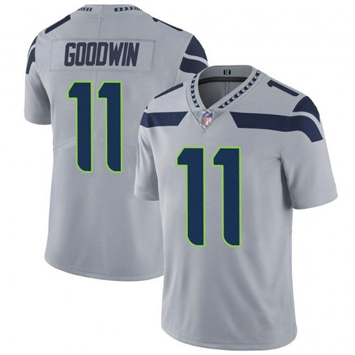 Seattle Seahawks #11 Marquise Goodwin Gray Vapor Untouchable Limited Stitched Jersey - Click Image to Close