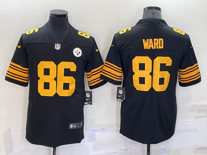 Pittsburgh Steelers #86 Hines Ward Black 2016 Color Rush Stitched NFL Limited Jersey