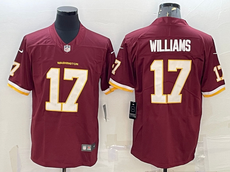 Washington Commanders #17 Doug Williams Red NEW 2020 Vapor Untouchable Stitched Limited Jersey - Click Image to Close