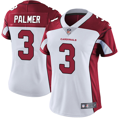 Nike Cardinals #3 Carson Palmer White Women's Stitched NFL Vapor Untouchable Limited Jersey