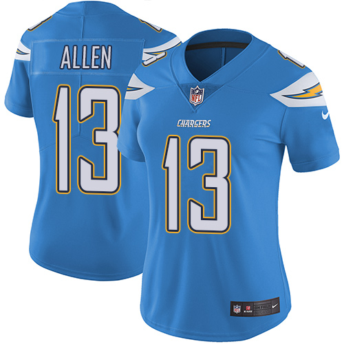 Nike Chargers #13 Keenan Allen Electric Blue Alternate Women's Stitched NFL Vapor Untouchable Limite
