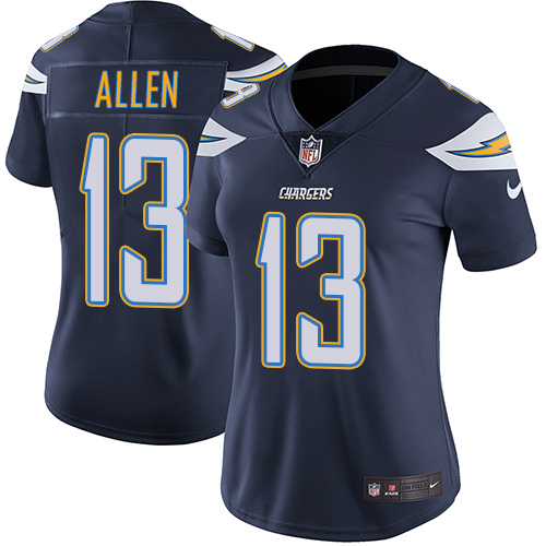 Nike Chargers #13 Keenan Allen Navy Blue Team Color Women's Stitched NFL Vapor Untouchable Limited J