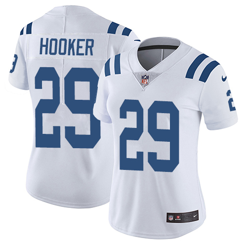 Nike Colts #29 Malik Hooker White Women's Stitched NFL Vapor Untouchable Limited Jersey - Click Image to Close