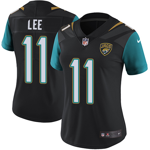 Nike Jaguars #11 Marqise Lee Black Alternate Women's Stitched NFL Vapor Untouchable Limited Jersey