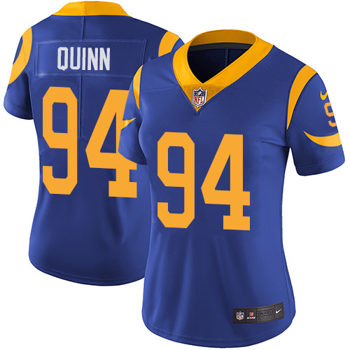 Nike Rams #94 Robert Quinn Royal Blue Alternate Women's Stitched NFL Vapor Untouchable Limited Jerse
