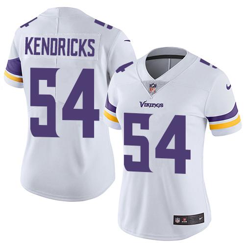 Nike Vikings #54 Eric Kendricks White Women's Stitched NFL Vapor Untouchable Limited Jersey