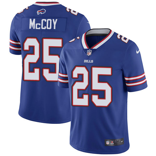 Nike Bills #25 LeSean McCoy Royal Blue Team Color Youth Stitched NFL Vapor Untouchable Limited Jerse