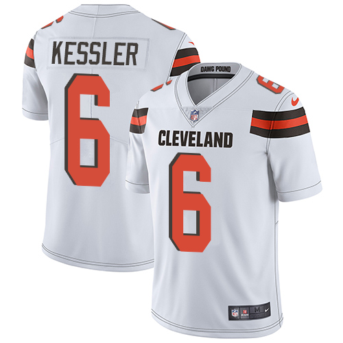 Nike Browns #6 Cody Kessler White Youth Stitched NFL Vapor Untouchable Limited Jersey