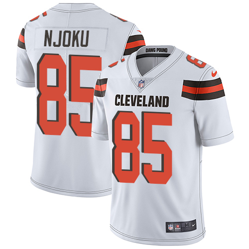 Nike Browns #85 David Njoku White Youth Stitched NFL Vapor Untouchable Limited Jersey - Click Image to Close