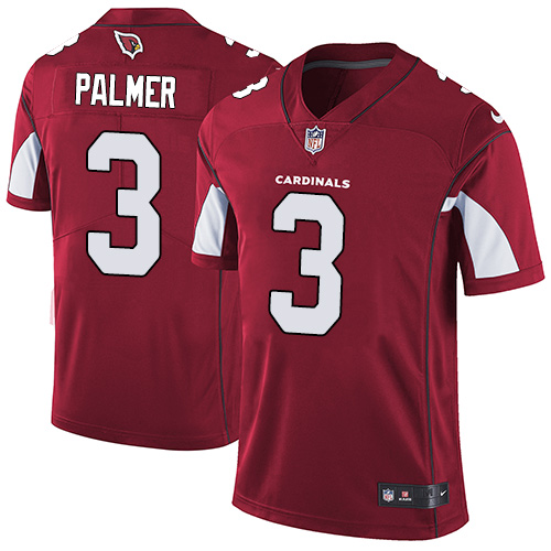 Nike Cardinals #3 Carson Palmer Red Team Color Youth Stitched NFL Vapor Untouchable Limited Jersey