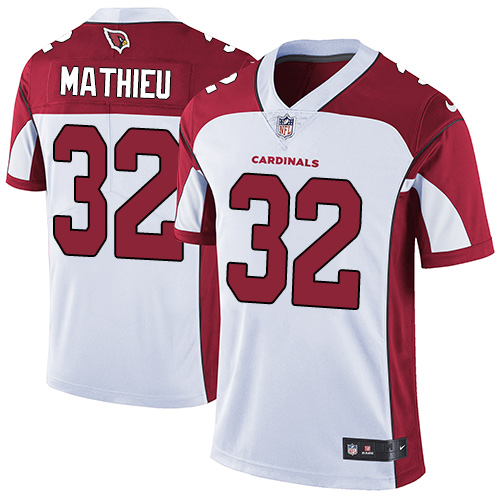 Nike Cardinals #32 Tyrann Mathieu White Youth Stitched NFL Vapor Untouchable Limited Jersey - Click Image to Close
