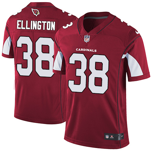Nike Cardinals #38 Andre Ellington Red Team Color Youth Stitched NFL Vapor Untouchable Limited Jerse - Click Image to Close