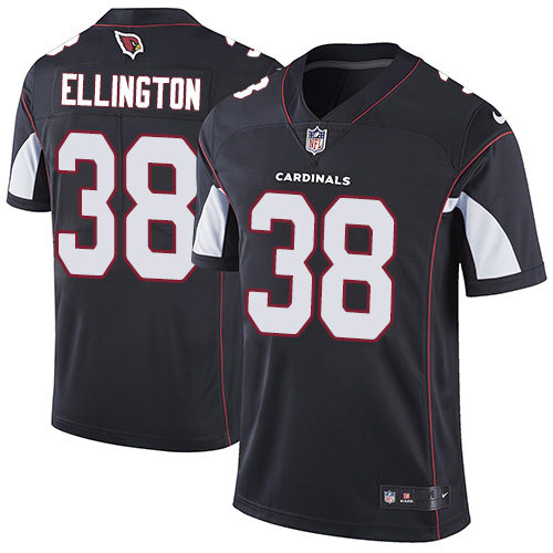 Nike Cardinals #38 Andre Ellington Black Alternate Youth Stitched NFL Vapor Untouchable Limited Jers