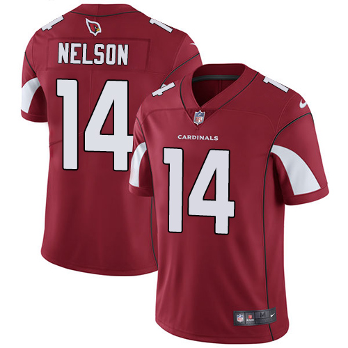 Nike Cardinals #14 J.J. Nelson Red Team Color Youth Stitched NFL Vapor Untouchable Limited Jersey