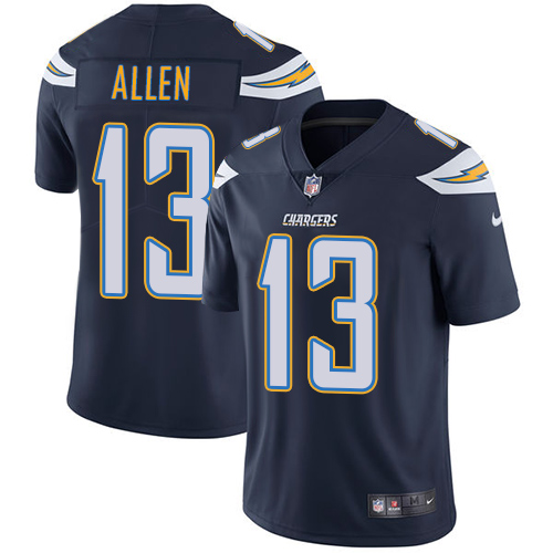 Nike Chargers #13 Keenan Allen Navy Blue Team Color Youth Stitched NFL Vapor Untouchable Limited Jer - Click Image to Close