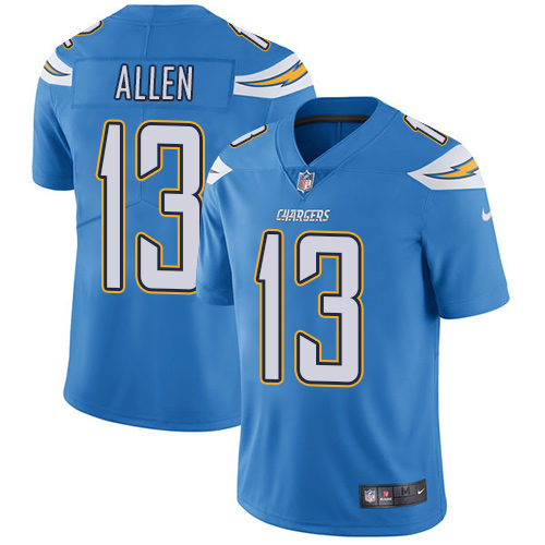 Nike Chargers #13 Keenan Allen Electric Blue Alternate Youth Stitched NFL Vapor Untouchable Limited
