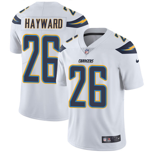 Nike Chargers #26 Casey Hayward White Youth Stitched NFL Vapor Untouchable Limited Jersey - Click Image to Close